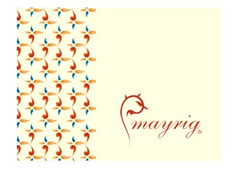 The Story of Mayrig    Mayrig was conceived of at a Sunday family lunch. While  savoring the rich