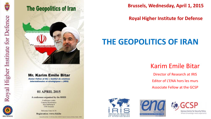the geopolitics of iran