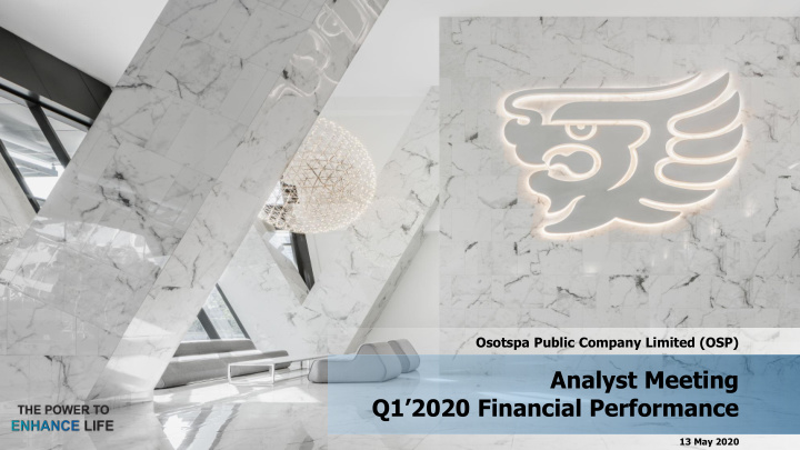 q1 2020 financial performance
