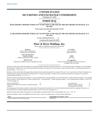 UNITED STATES  SECURITIES AND EXCHANGE COMMISSION  Washington, D.C. 20549  FORM 10-Q