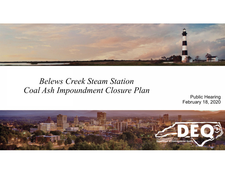 belews creek steam station coal ash impoundment closure