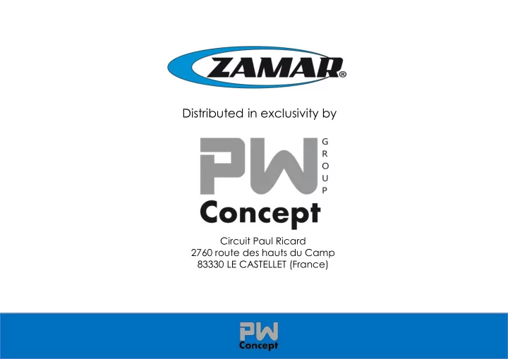 distributed in exclusivity by
