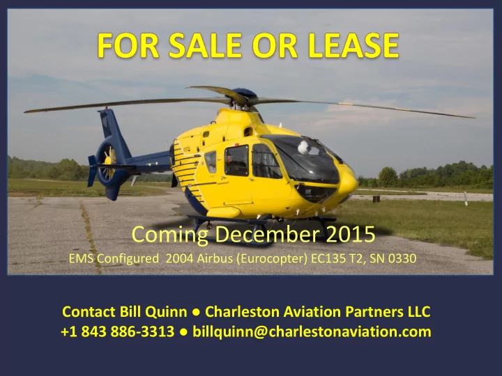coming december 2015