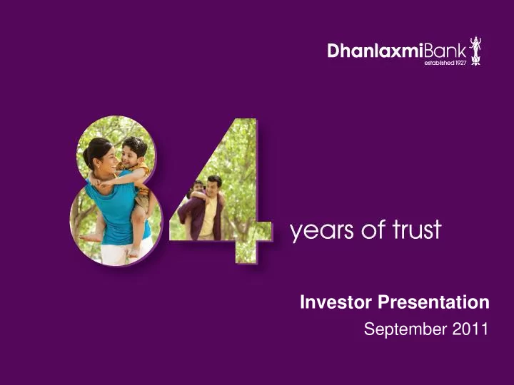 investor presentation