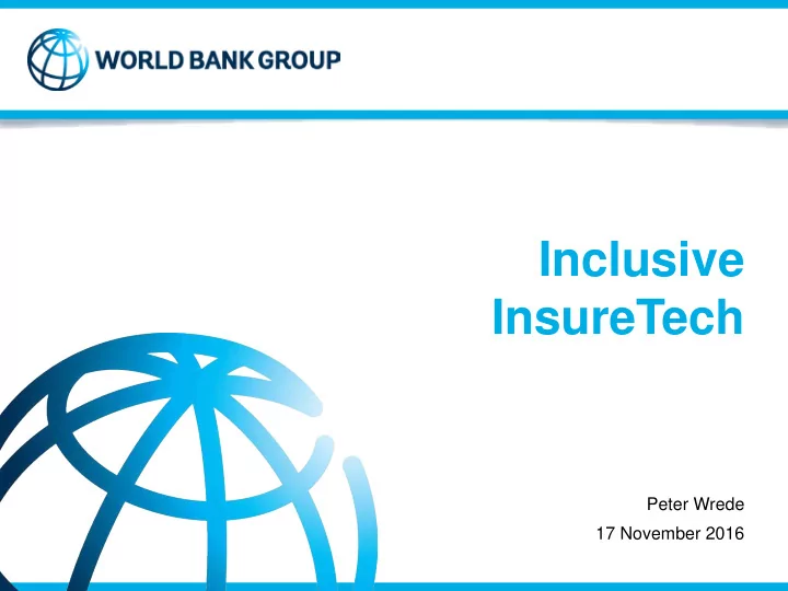 inclusive insuretech
