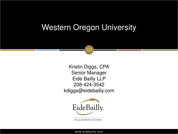 western oregon university
