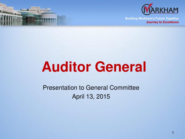 auditor general