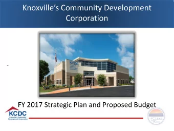 b  Corporation  1  FY 2017 Strategic Plan and Proposed Budget  Housing Portfolio  61  Public