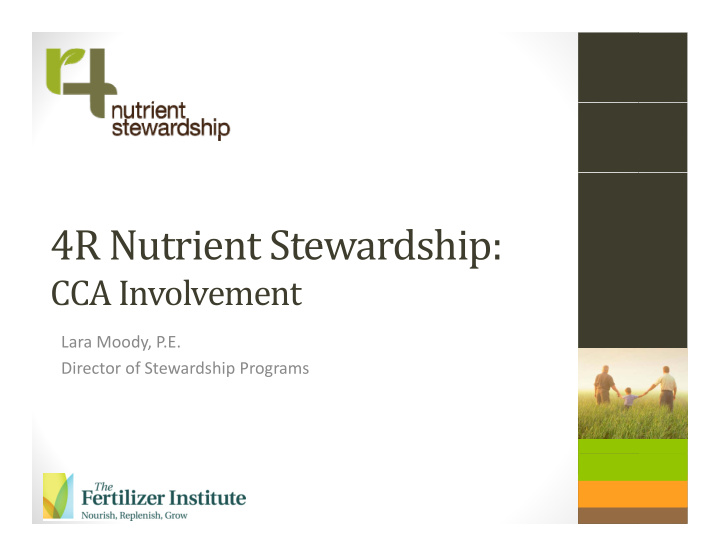 4r nutrient stewardship 4r nutrient stewardship