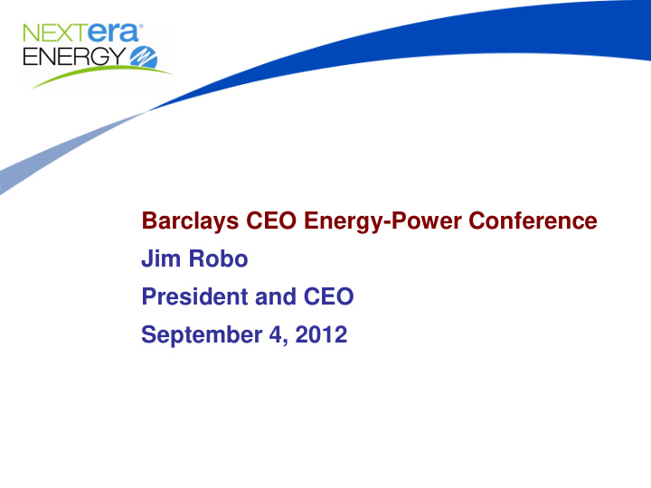 barclays ceo energy power conference