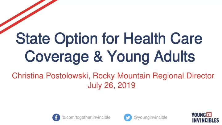 state option for health care state option for health care