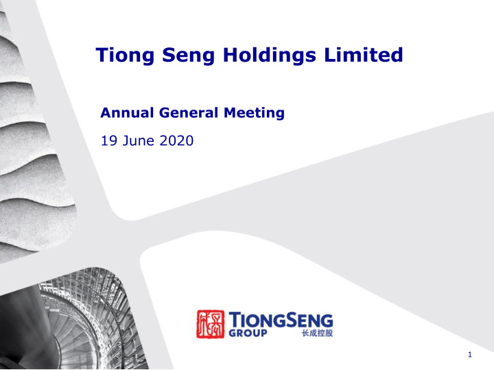 tiong seng holdings limited
