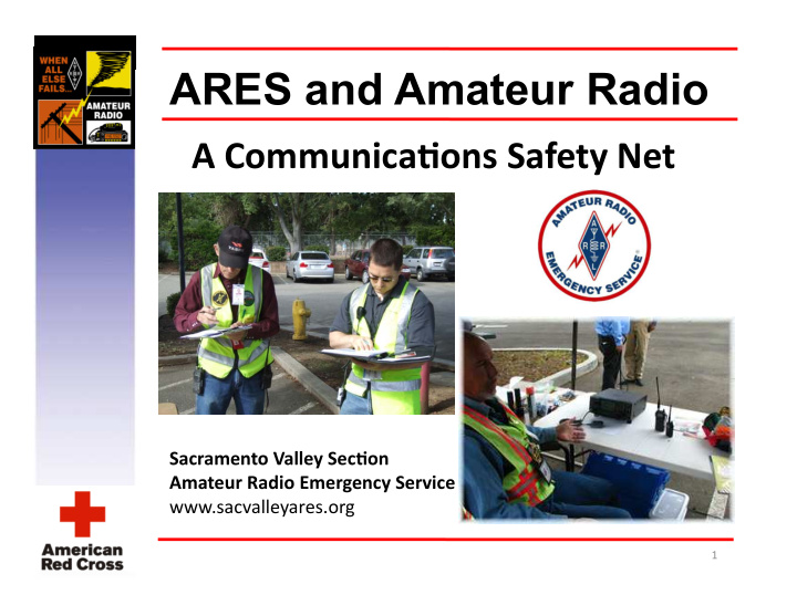 ares and amateur radio