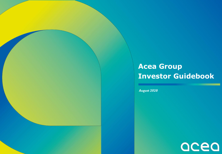 acea group investor guidebook