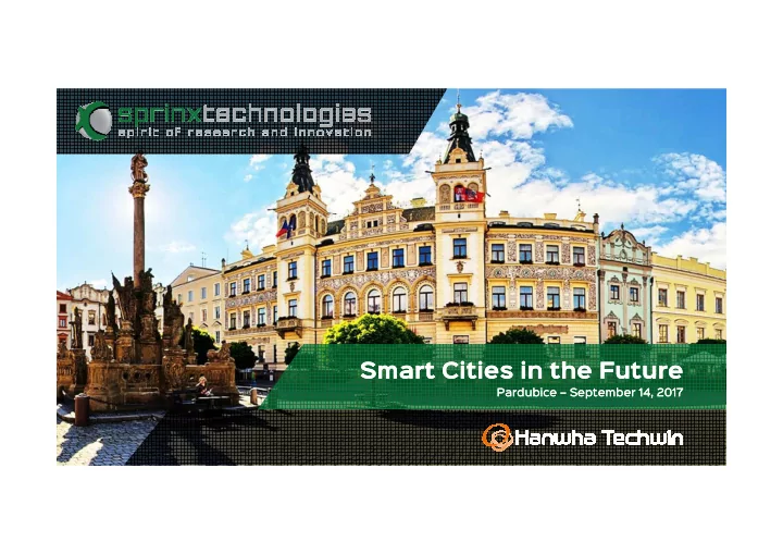 smart cities in the future smart cities in the future