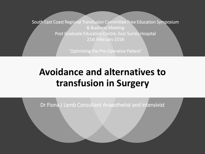 avoidance and alternatives to