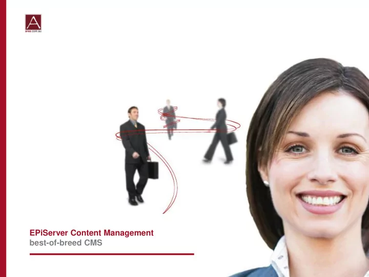 episerver content management best of breed cms 01