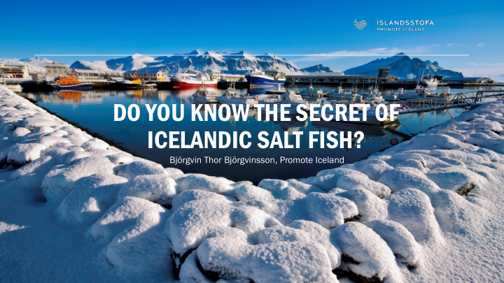 icelandic salt fish