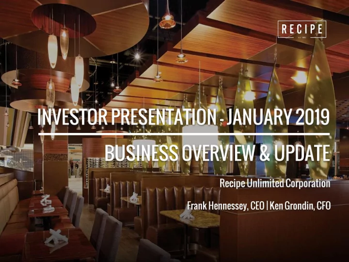 the restaurant industry competition with other
