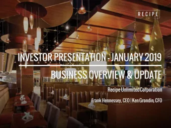 the restaurant industry; competition with other franchisors; quality control and health concerns;