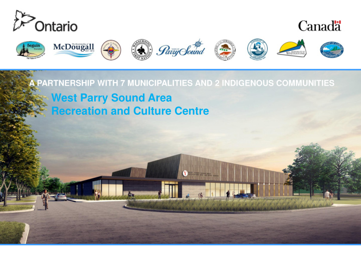 west parry sound area recreation and culture centre the