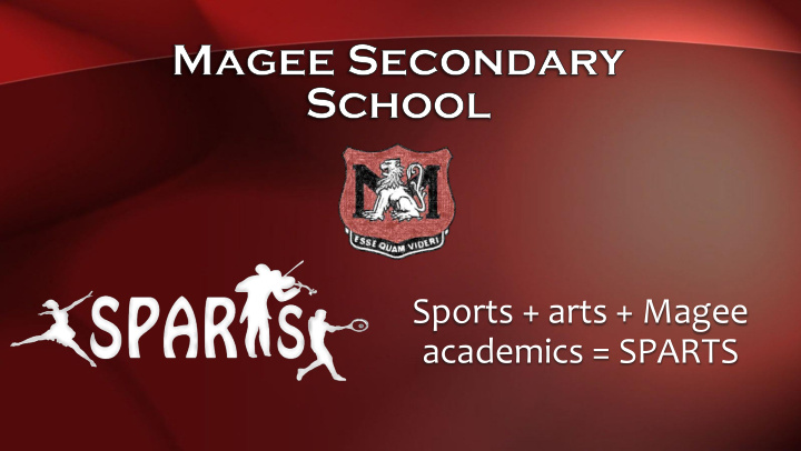 sports arts magee