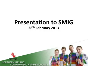 NICGC Appointments Chef de Mission General Team Managers  Administration Operations Sport (