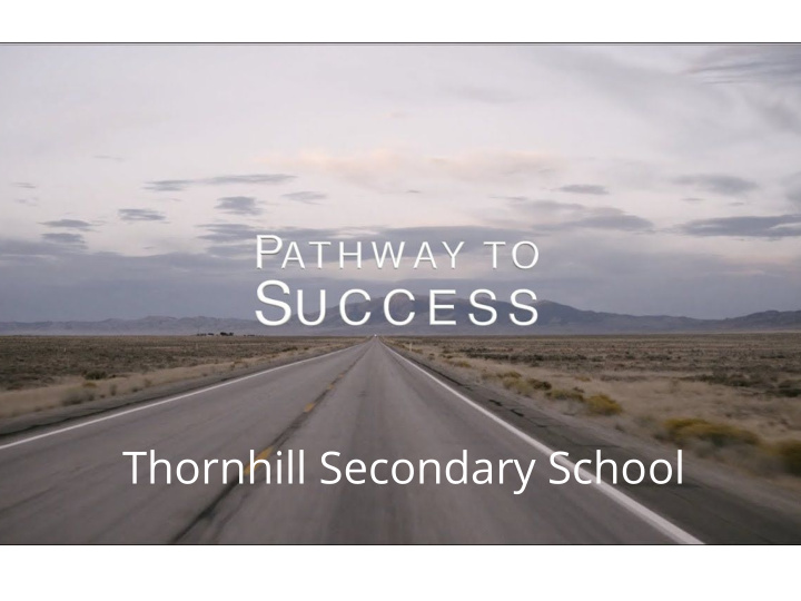 thornhill secondary school