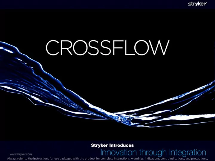 crossflow s smart interior and simple