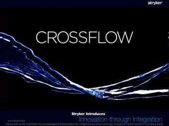 CrossFlows smart interior and simple  exterior make it the innovative pump you  turn to with