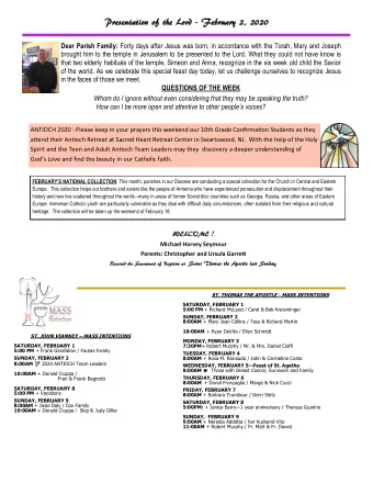 . ay .  Rece  ceiv  ived the Sa  Sacr  crame  ment of Baptis  ism m at Sai  aint  nt Th  Thomas  as