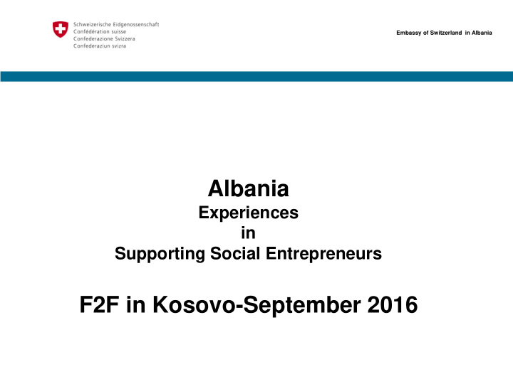 embassy of switzerland in albania albania experiences in