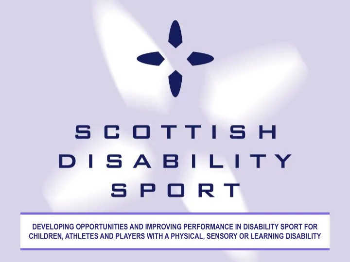 developing opportunities and improving performance in