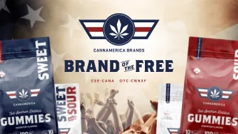 C S E : C A N A    O T C : C N N X F CANNAMERICA BRANDS CORPORATE PRESENTATION  |  2019  DISCLAIMER