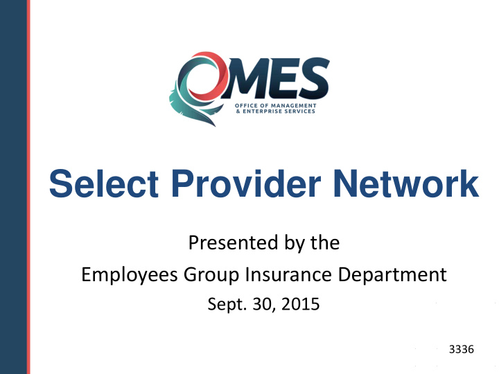 select provider network