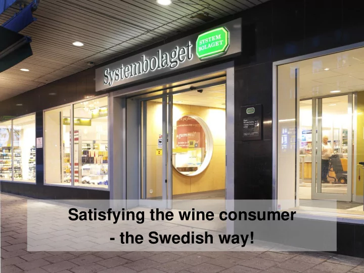 the swedish way