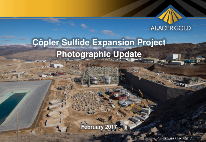 pler sulfide expansion project photographic update