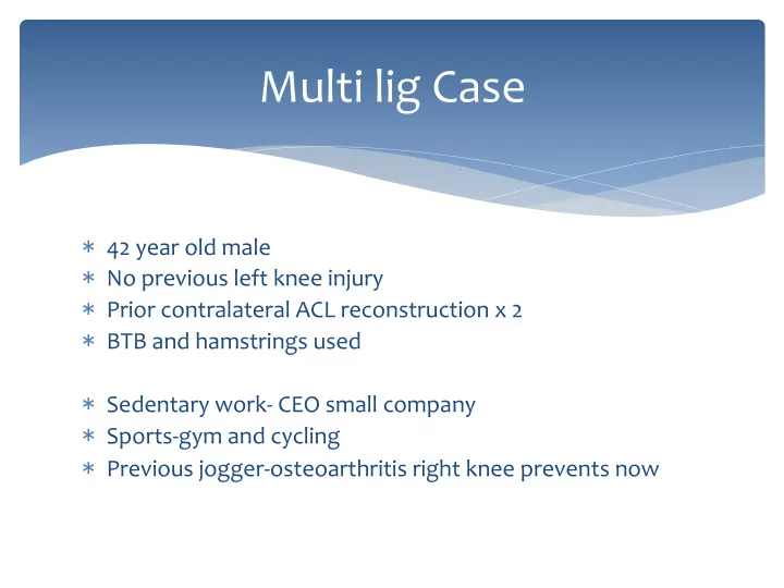 multi lig case