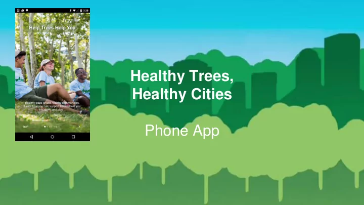 healthy trees