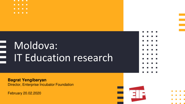 it education research