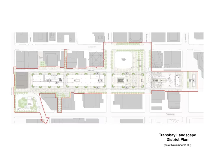 transbay landscape district plan
