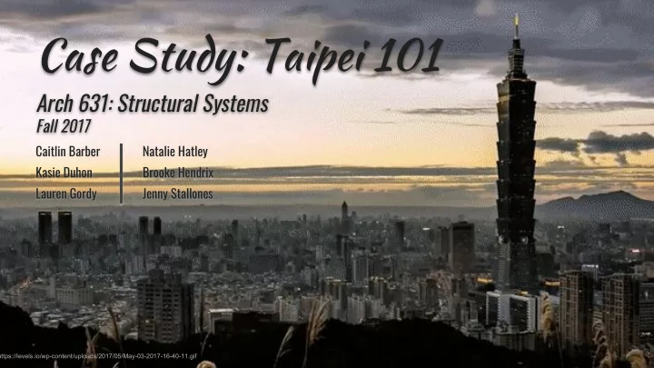 case study taipei 101