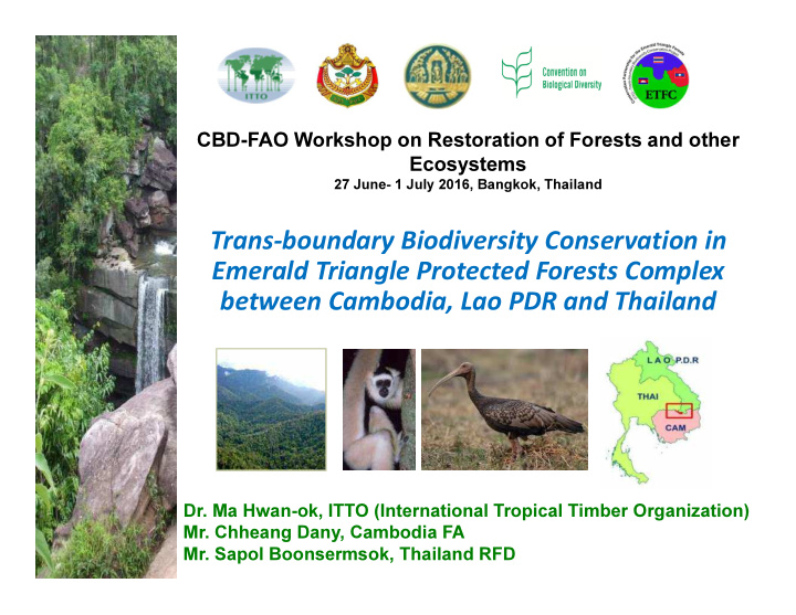 trans boundary biodiversity conservation in emerald