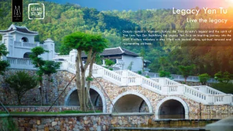 Legacy Yen Tu  Live the legacy Deeply rooted in Vietnams history, the Tran dynastys legacy