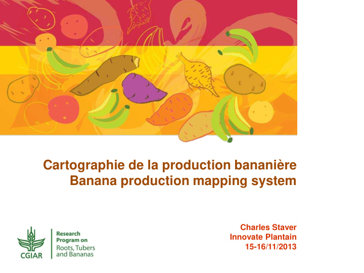 cartographie de la production banani re banana production