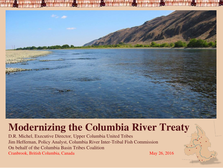 modernizing the columbia river treaty