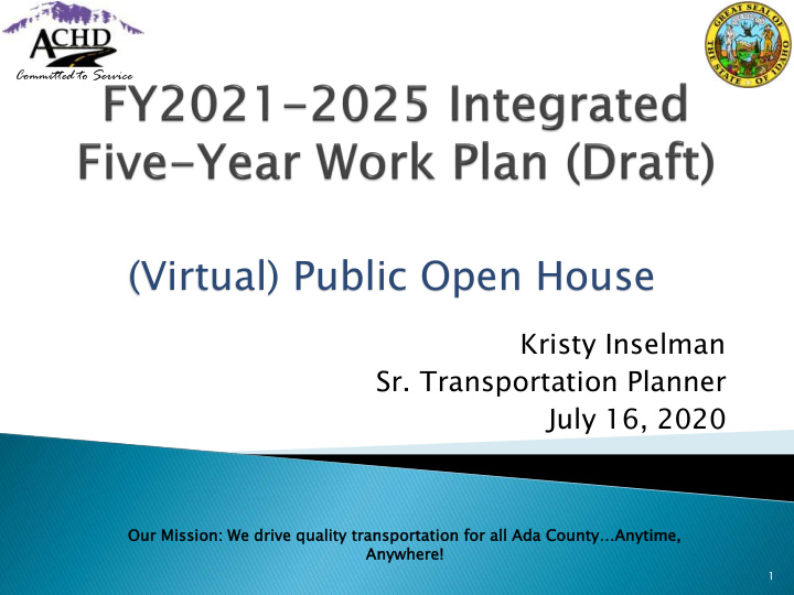 virtual public open house