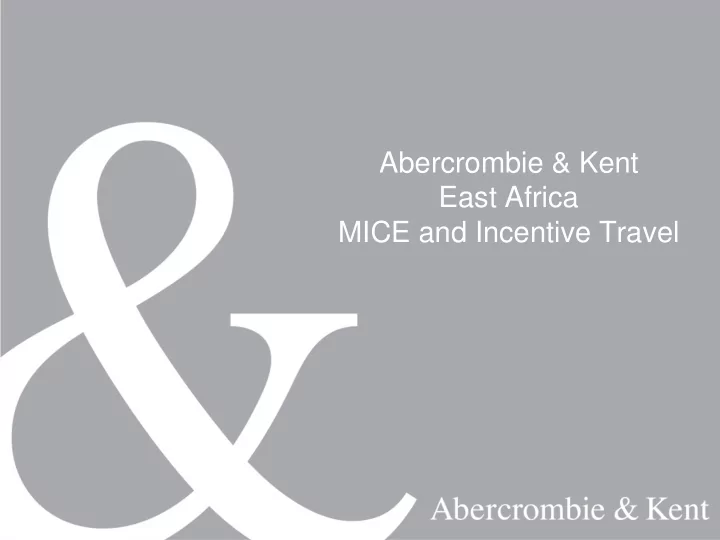 east africa