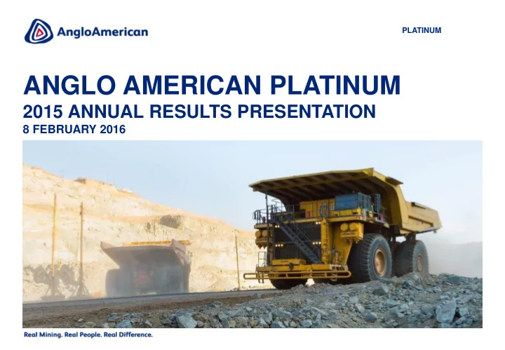 anglo american platinum