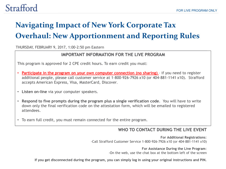 navigating impact of new york corporate tax overhaul new